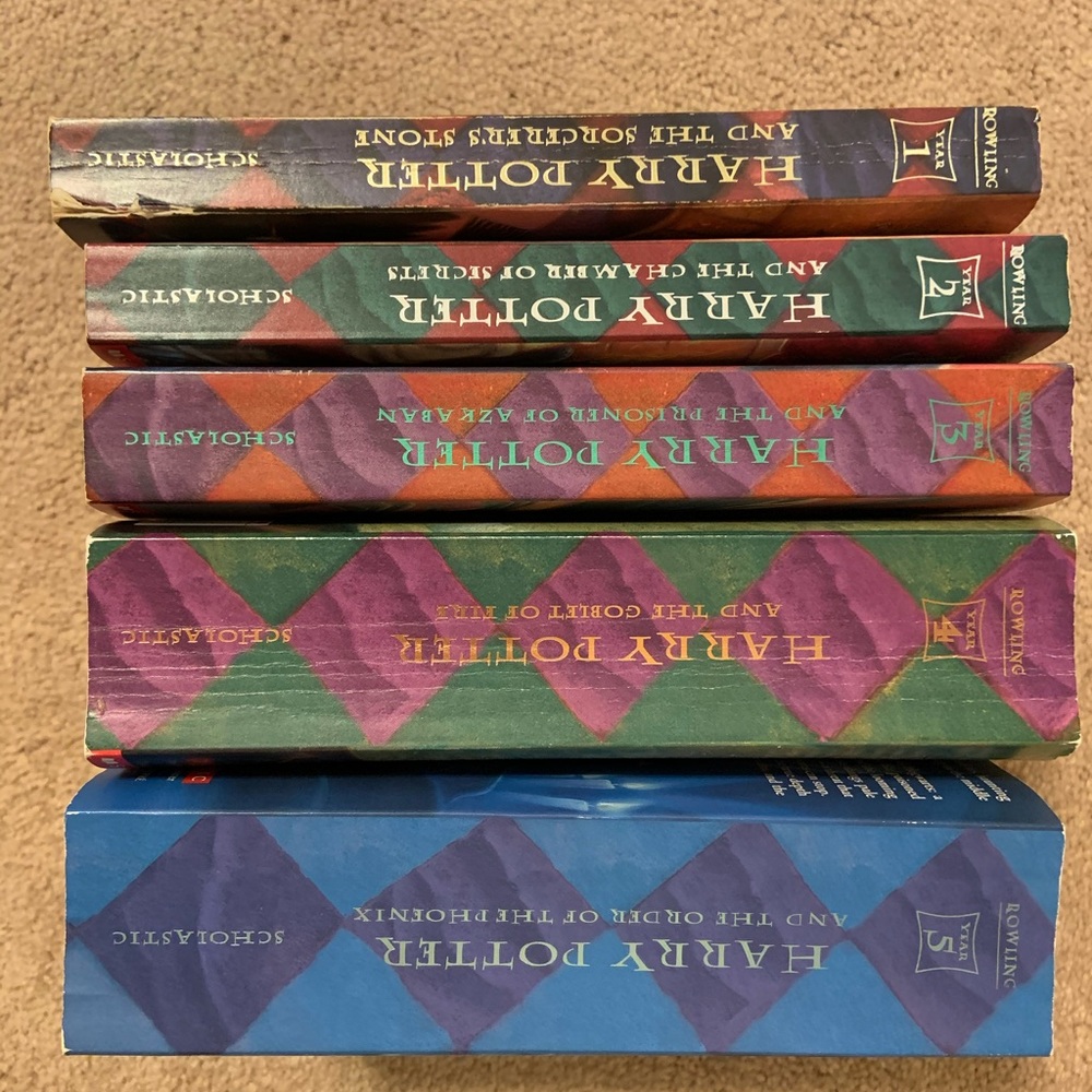 Harry Potter Books 1-5 Bundle